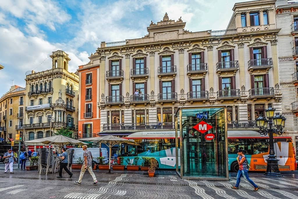 beautiful barcelona spain