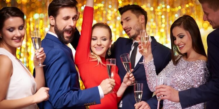 crazy people dancing Stag Party