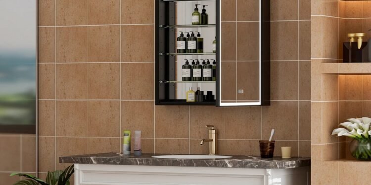 Where is the most convenient place to put the medicine cabinet? 1 convenient place to put the medicine cabinet